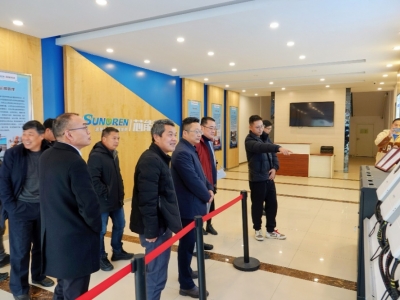 安徽省甯國市工商聯領導一行莅臨芯能科技參觀考察